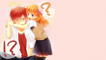 Картинка аниме gekkan+shoujo+nozaki-kun парень девушка