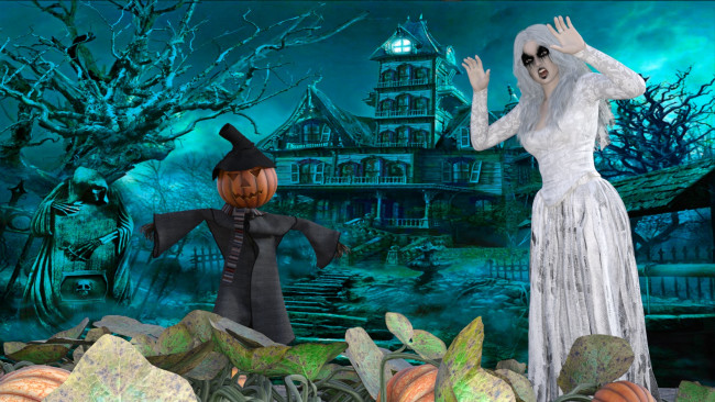 Обои картинки фото 3д графика, праздники , holidays, ведьма