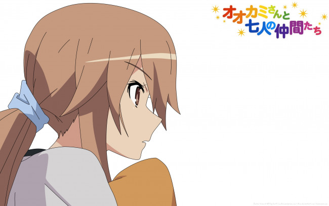 Обои картинки фото аниме, ookami-san to shichinin no nakama-tachi, ookami-san, to, shichinin, no, nakama-tachi