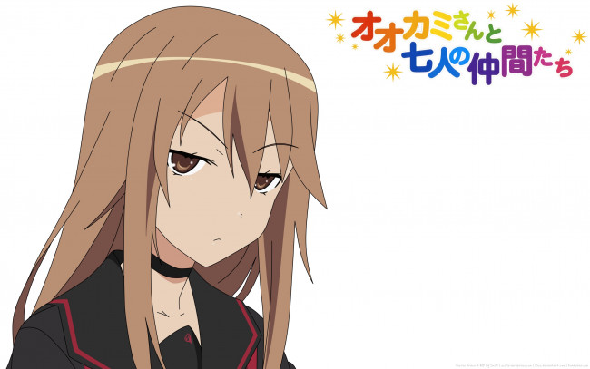 Обои картинки фото аниме, ookami-san to shichinin no nakama-tachi, ookami-san, to, shichinin, no, nakama-tachi