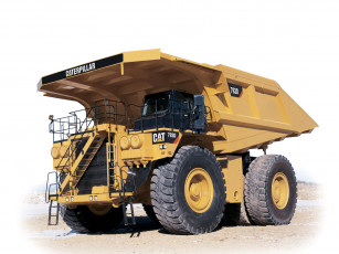 обоя caterpillar 793d, техника, строительная техника, грузовик, авто