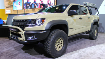 Картинка chevrolet+colorado+zr2+aev+concept+2017 автомобили выставки+и+уличные+фото concept 2017 aev chevrolet colorado zr2