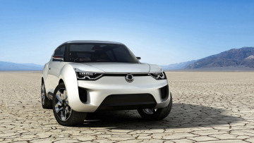 обоя ssang yong xiv-2 concept 2012, автомобили, 3д, xiv-2, concept, 2012, белый, ssang, yong