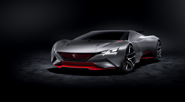 Обои картинки фото peugeot vision gt concept packs 875 hp 2015, автомобили, 3д, peugeot, concept, vision, packs, 875, hp, 2015, gt