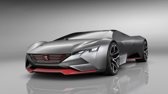Обои картинки фото peugeot vision gt concept packs 875 hp 2015, автомобили, 3д, hp, 2015, 875, packs, concept, gt, vision, peugeot