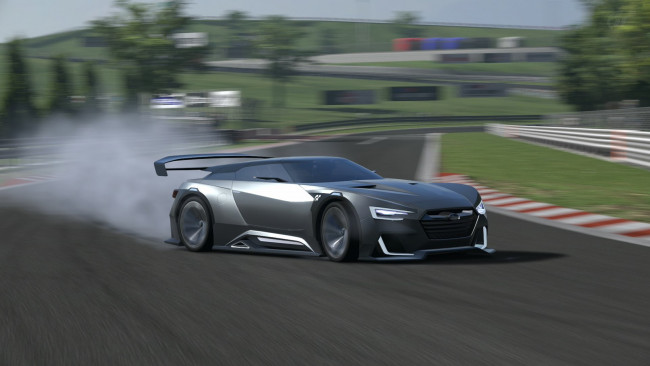 Обои картинки фото subaru viziv gt vision gran turismo concept 2014, автомобили, 3д, viziv, gt, turismo, concept, 2014, vision, gran, subaru