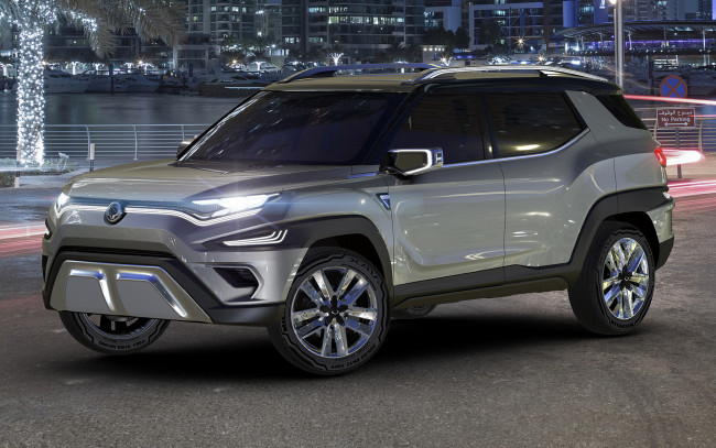 Обои картинки фото ssang yong xavl concept 2017, автомобили, ssang yong, 2017, ssang, yong, concept, xavl