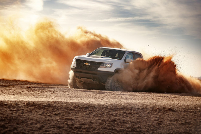 Обои картинки фото chevrolet colorado zr2 aev 2017, автомобили, chevrolet, colorado, 2017, zr2, aev