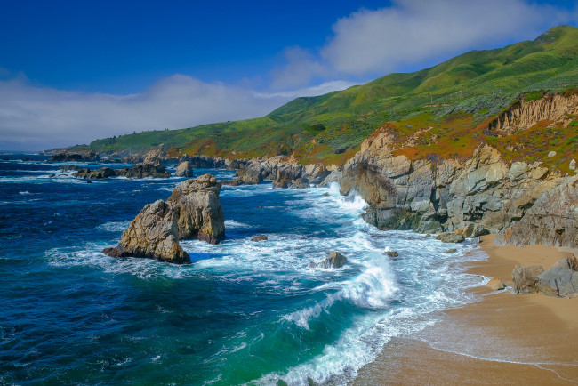 Обои картинки фото природа, побережье, простор