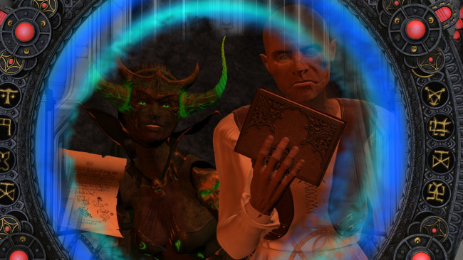 Обои картинки фото 3д графика, фантазия , fantasy, персонажи