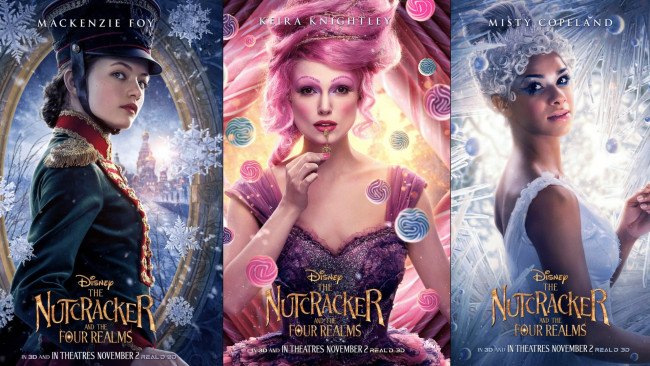 Обои картинки фото кино фильмы, the nutcracker and the four realms, коллаж