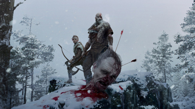 Обои картинки фото видео игры, god of war , 2018, god, of, war