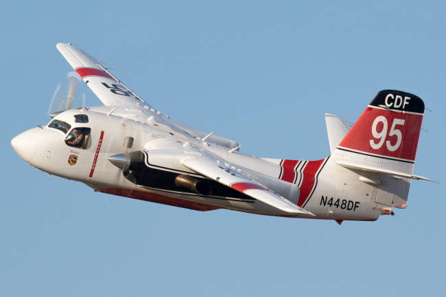 Обои картинки фото grumman s-2f3at turbo tracker, авиация, грузовые самолёты, грузоперевозки