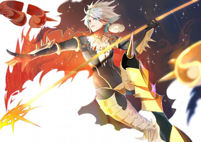 Обои картинки фото аниме, fate, stay night,  grand order,  apocrypha, судьба, великий, приказ