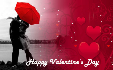 Картинка праздничные день+святого+валентина +сердечки +любовь пожелание надпись сердечки поцелуй влюбленные