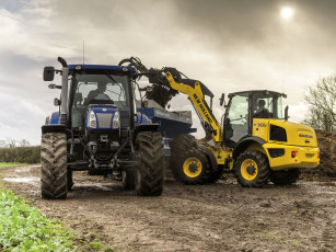 Картинка техника тракторы new holland