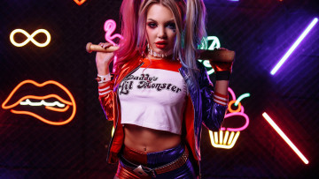 Картинка девушки -+рыжеволосые+и+разноцветные косплей