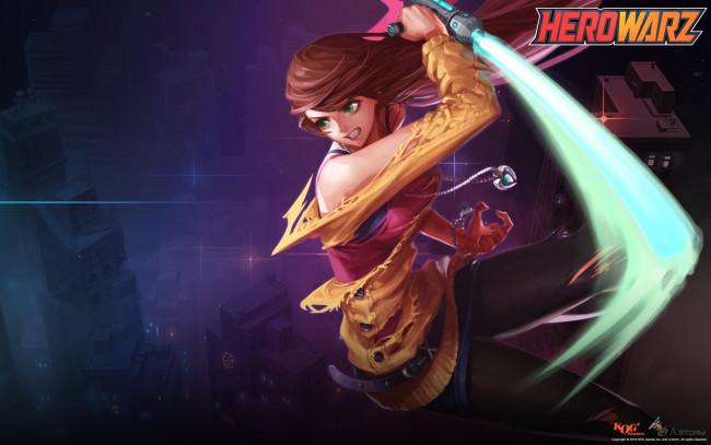 Обои картинки фото аниме, hero warz, herowarz