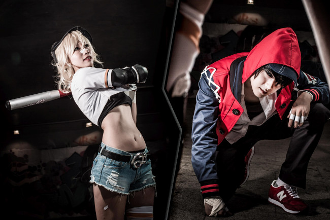 Обои картинки фото разное, мужчина женщина, herowarz, косплей