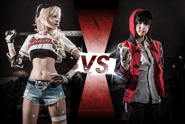 Обои картинки фото разное, мужчина женщина, herowarz, косплей