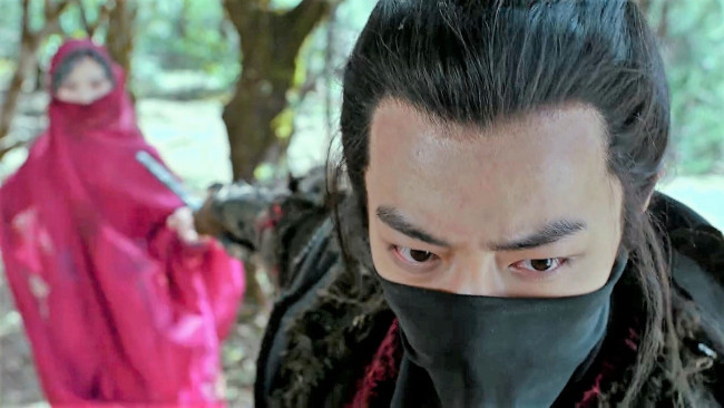 Обои картинки фото кино фильмы, the wolf, цзичун, лицо, маска