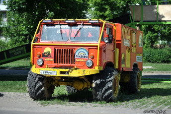 Картинка автомобили газ+грузовики газ 66 спасатель грузовик