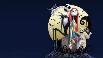 Картинка the+nightmare+before+christmas+ 1993 мультфильмы the+nightmare+before+christmas кошмар перед рождеством постер мультфильм