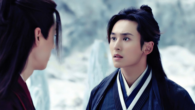 Обои картинки фото кино фильмы, shan he ling | word of honor, персонажи, разговор, чжоу, цзышу