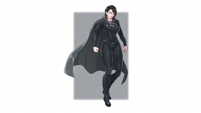 Обои картинки фото рисованное, комиксы, supergirl