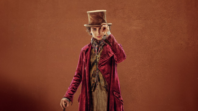 Обои картинки фото wonka ,  2023 , кино фильмы, wonka, timothee, chalamet, мюзикл, фэнтези, комедия, тимоти, шаламе, willy