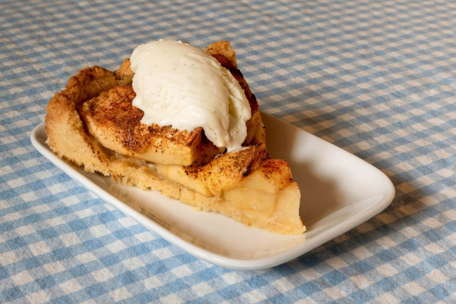 Обои картинки фото еда, пироги, яблочный, пай