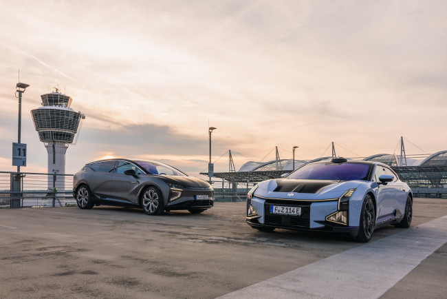 Обои картинки фото автомобили, hiphi