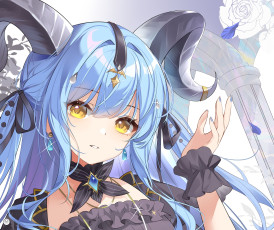 Картинка аниме bang+dream девушка