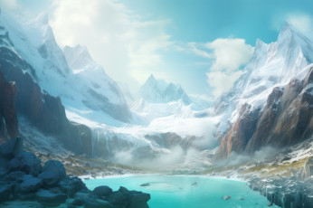 Картинка 3д+графика природа+ nature пейзаж