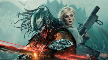 обоя рисованное, кино,  мультфильмы, predator, badlands, хищник, пустоши