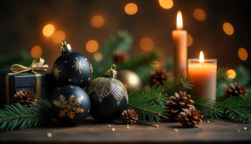 обоя праздничные, - разное , новый год, новогодняя