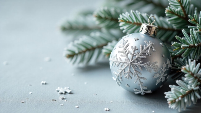 Обои картинки фото праздничные, шары, новогодняя