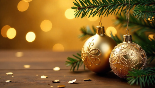 Обои картинки фото праздничные, шары, новогодняя