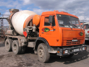Картинка kamaz mixer автомобили камаз