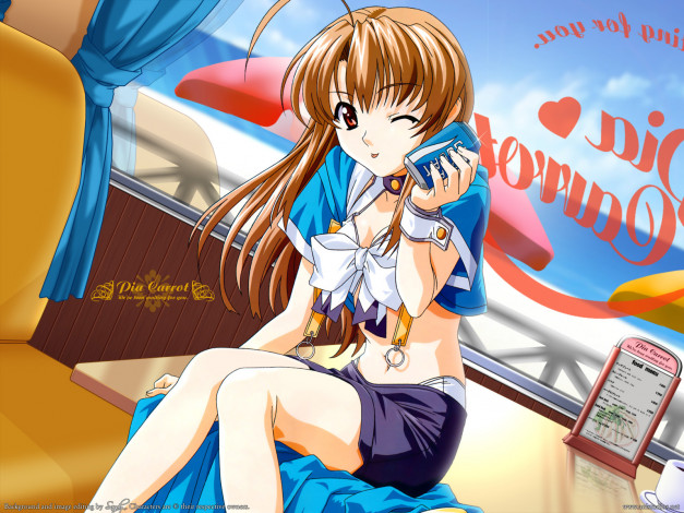 Обои картинки фото аниме, pia, carrot