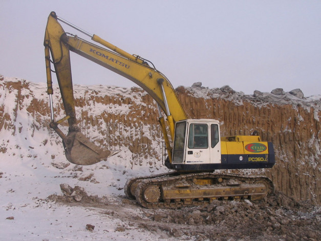 Обои картинки фото bagger, техника, экскаваторы