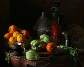 Картинка ира быкова натюрморт чайотом еда