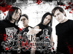 Картинка музыка bullet for my valentine
