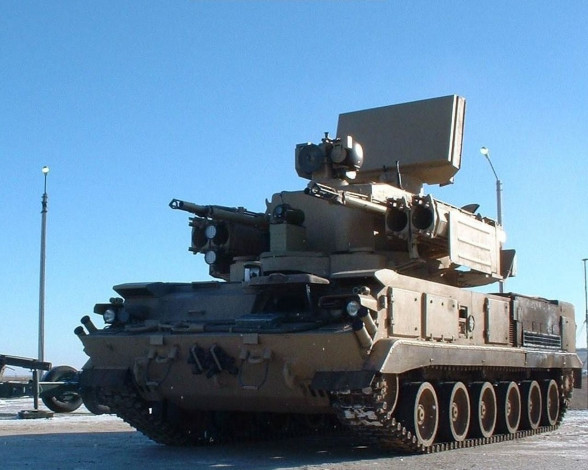 Обои картинки фото техника, военная, гусеничная, бронетехника, зсу, тунгусска