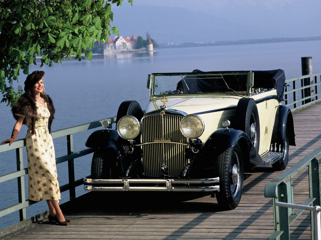 Обои картинки фото автомобили, авто, девушками