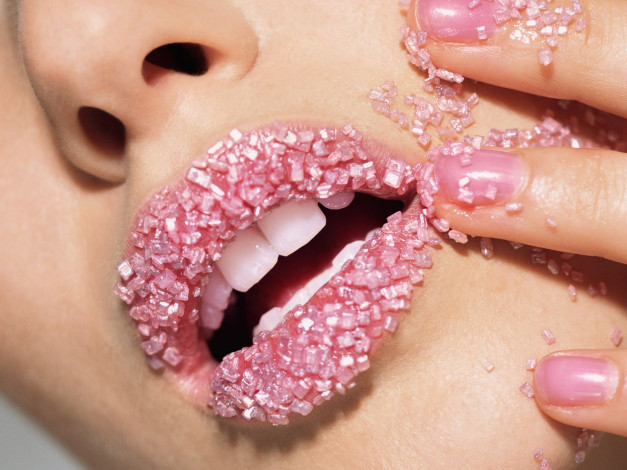 Обои картинки фото разное, губы