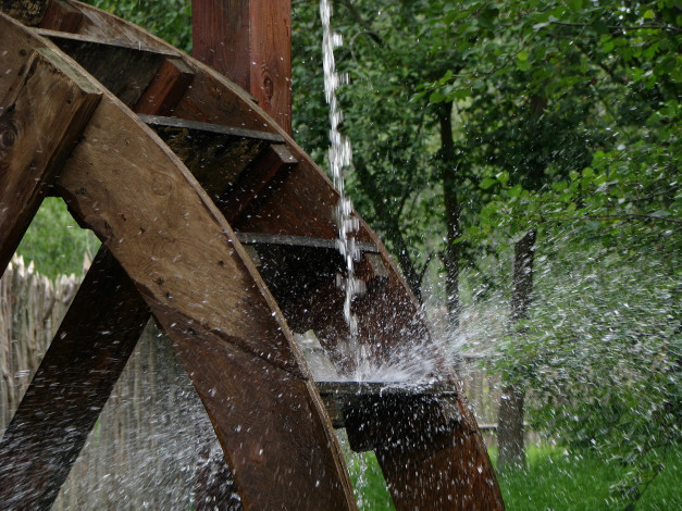 Обои картинки фото разное, мельницы