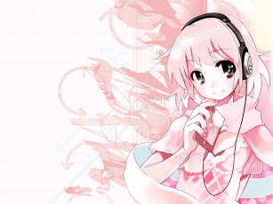 Картинка аниме headphones instrumental