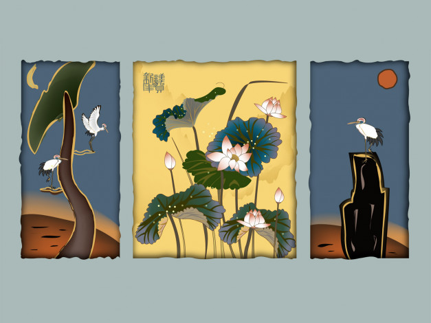 Обои картинки фото рисованные, животные