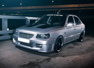 Картинка автомобили hyundai accent